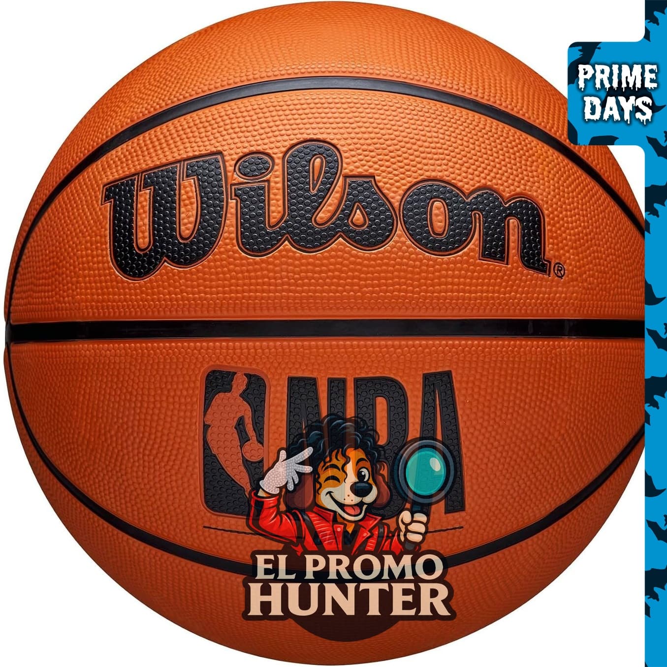 Balón de baloncesto WILSON NBA DRV Series para exteriores.