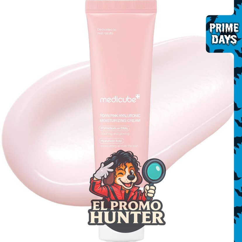 Crema hidratante medicube Salmon DNA PDRN con ácido hialurónico.