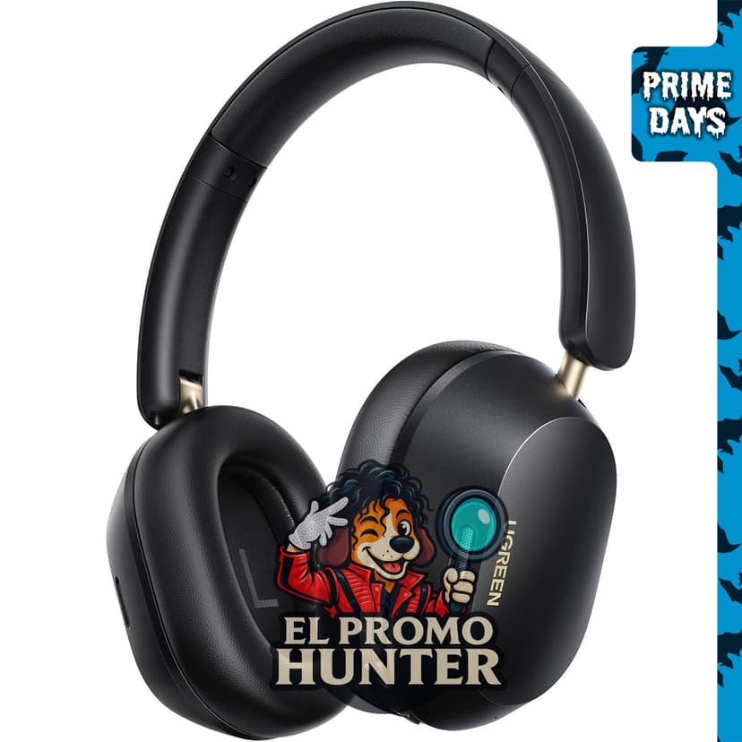 UGREEN HiTune Max5c, auriculares inalámbricos sobre la oreja con ANC híbrido.