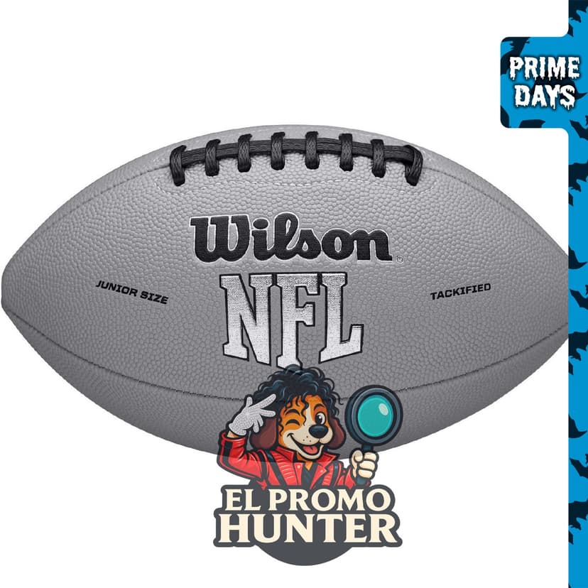 Balón de fútbol WILSON NFL MVP, diseñado para uso recreativo y de entrenamiento.