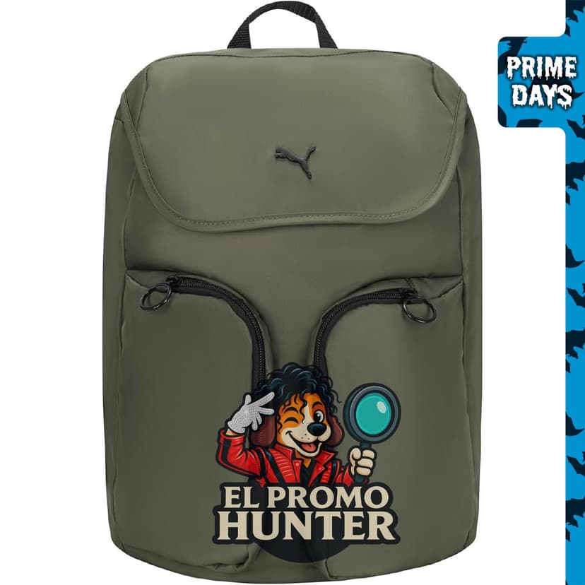 PUMA Rival - Mochila para mujer, color verde, talla única.
