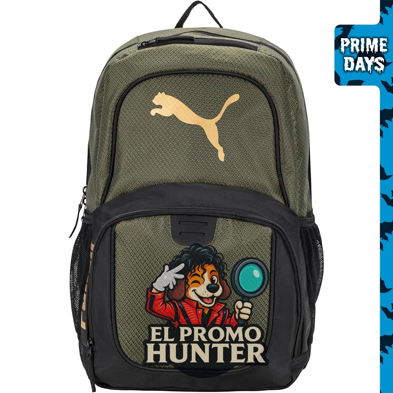Mochila PUMA Evercat Contender 4.0 para laptop.