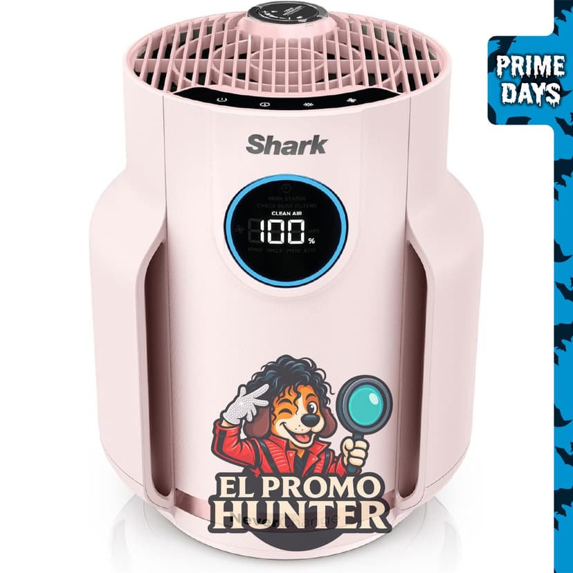 Purificador de aire Shark NeverChange Compact Pro HP072PK, Quartz.