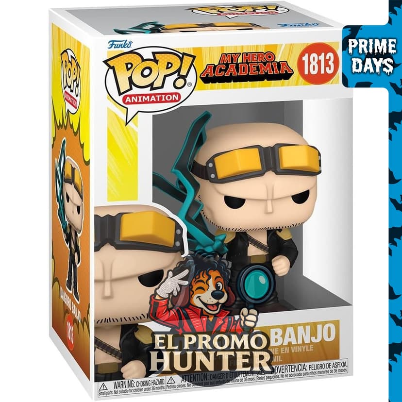 Funko Pop Animation: My Hero Academia - Daigoro Banjo (Black Whip) figura de vinilo coleccionable.