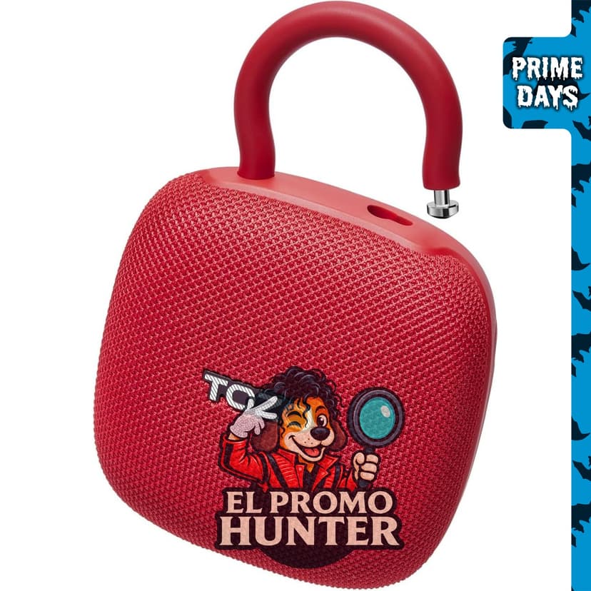 TOZO Altavoces Bluetooth portátiles PE1 con 32 horas de tiempo de reproducción.