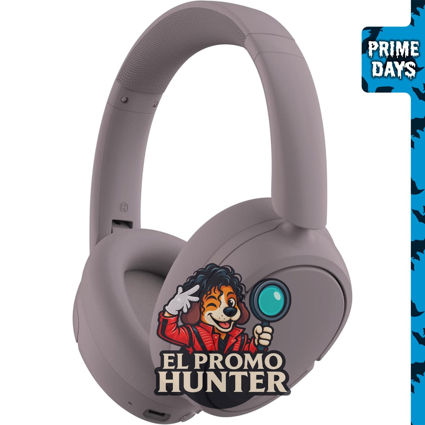 JLab JBuds Lux ANC, auriculares inalámbricos sobre la oreja, color malva.