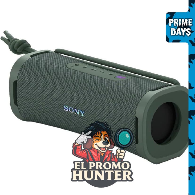 Bocina portátil Sony ULT Field 1, inalámbrica, Bluetooth y resistente al agua.