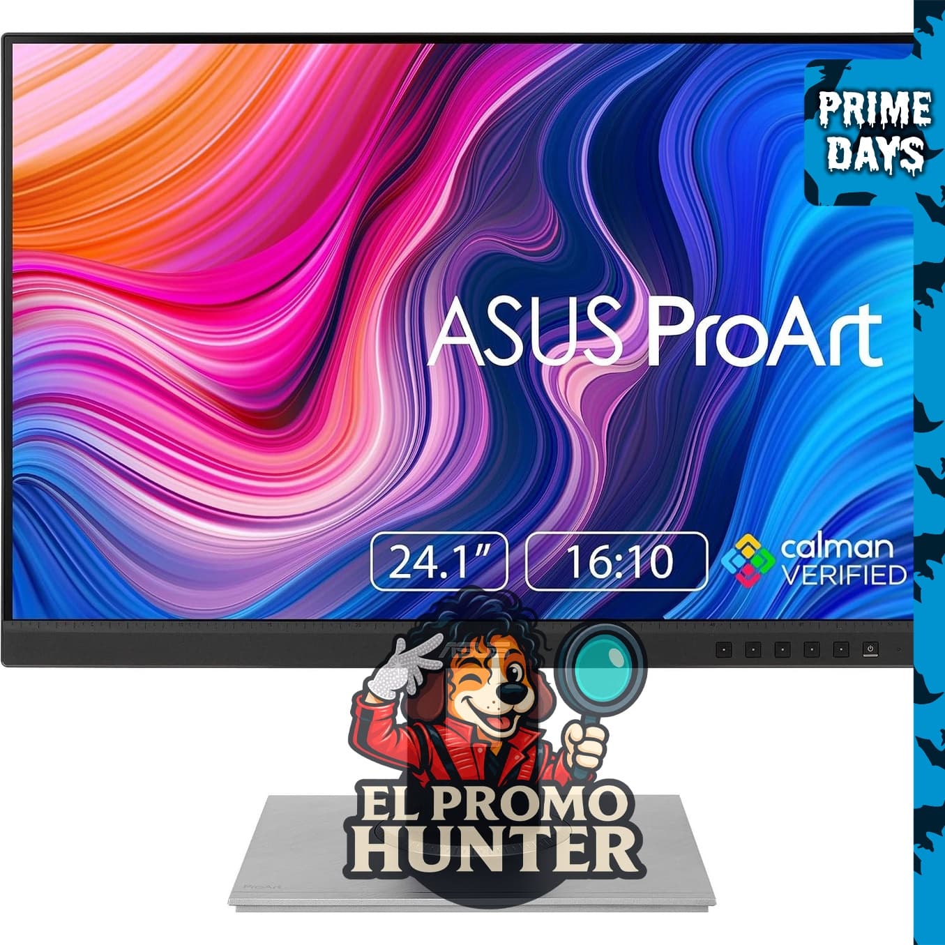 ASUS ProArt PA248QV Monitor profesional WUXGA 16:10 de 24" (61 cm).