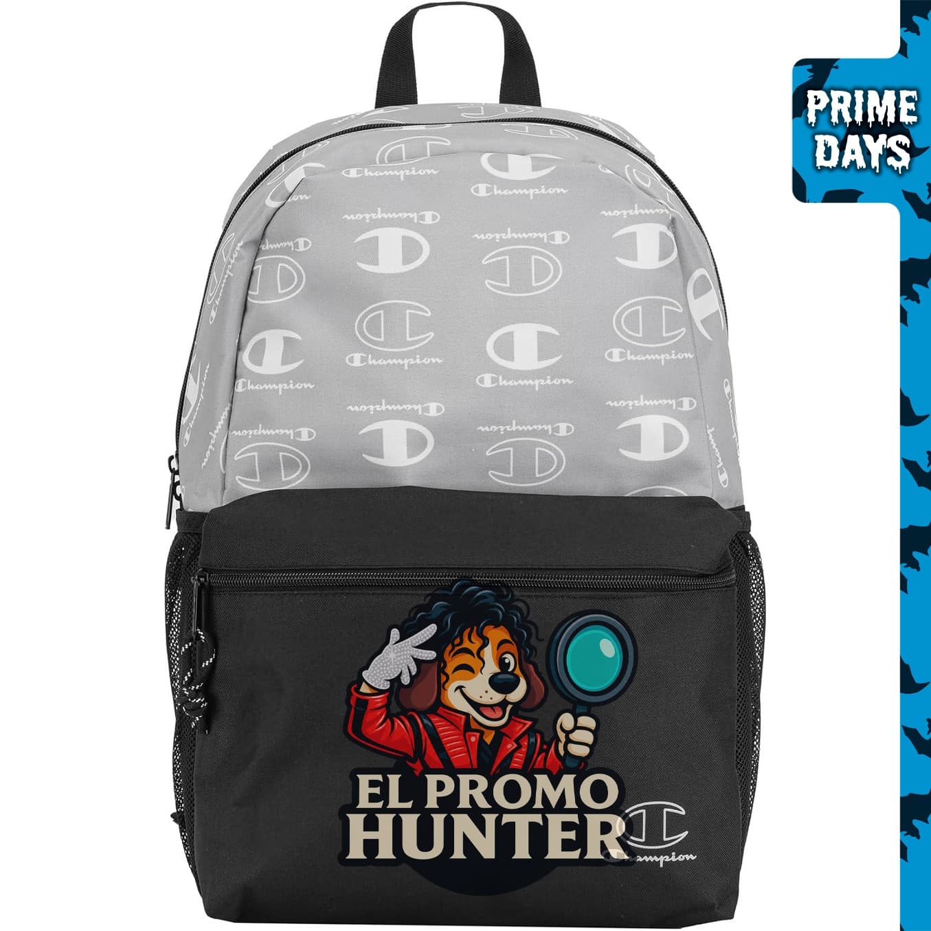 Champion Mochila Merit para niños, con correas acolchadas, bolsillo para botella y compartimento para laptop.