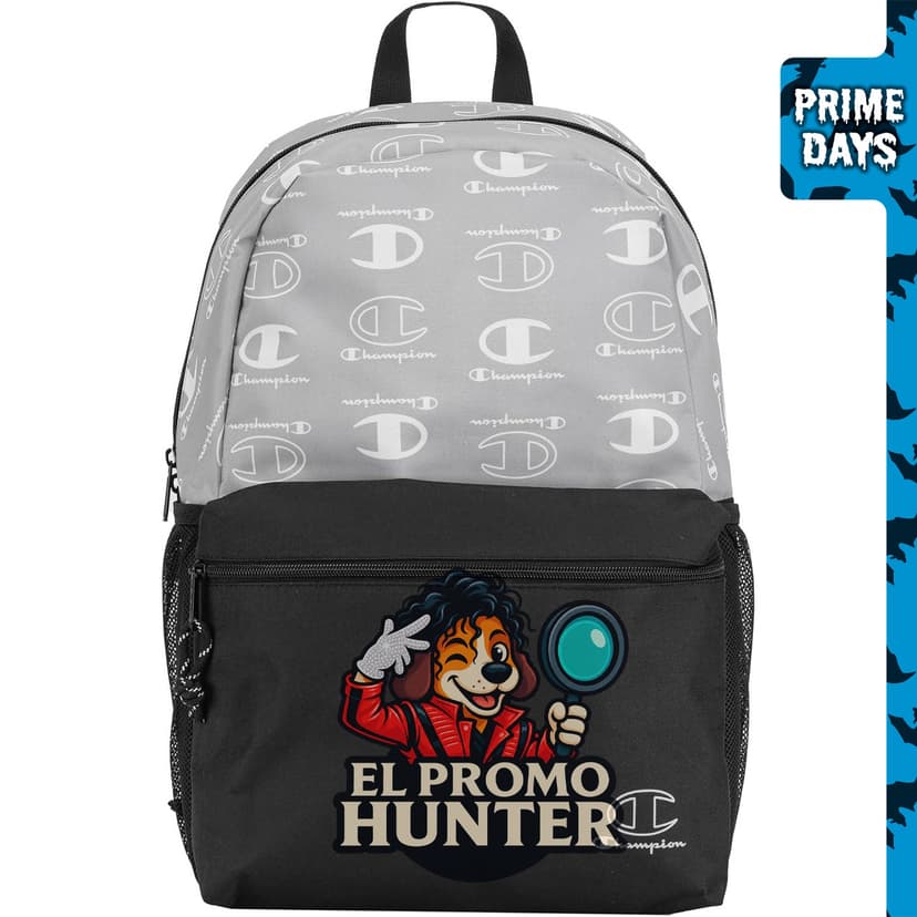 Champion Mochila Merit para niños, con correas acolchadas, bolsillo para botella y compartimento para laptop.