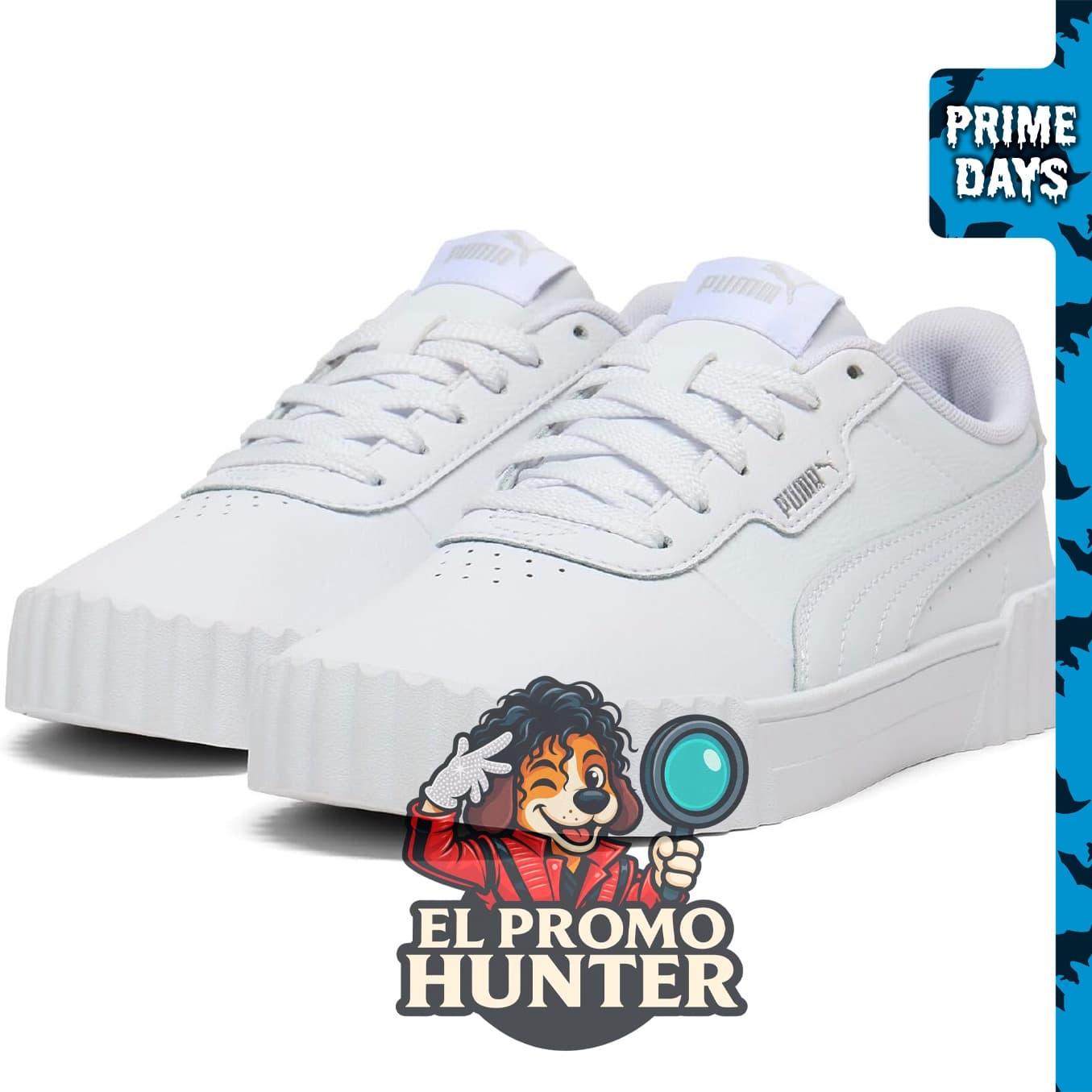 Zapatillas PUMA Carina 3.0 Aqua Metallics para mujer.