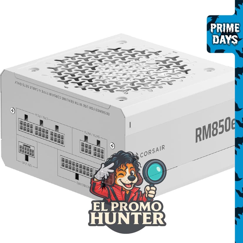CORSAIR RM850e (2025) - Fuente de alimentación ATX modular, 850W, cumple con ATX 3.1 y PCIe 5.1.