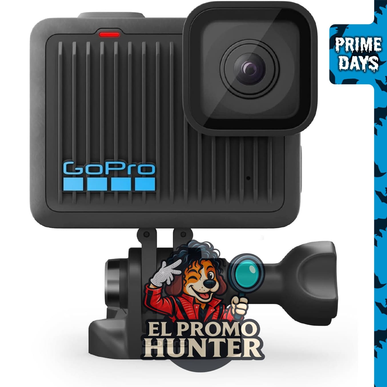 GoPro Hero - Cámara de acción compacta impermeable con video 4K Ultra HD y foto de 12 MP.