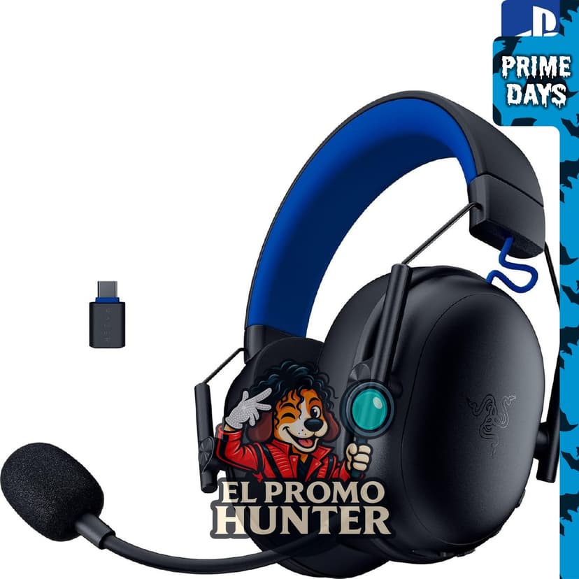 Razer BlackShark V3 X HyperSpeed, auriculares inalámbricos para juegos en PS5.