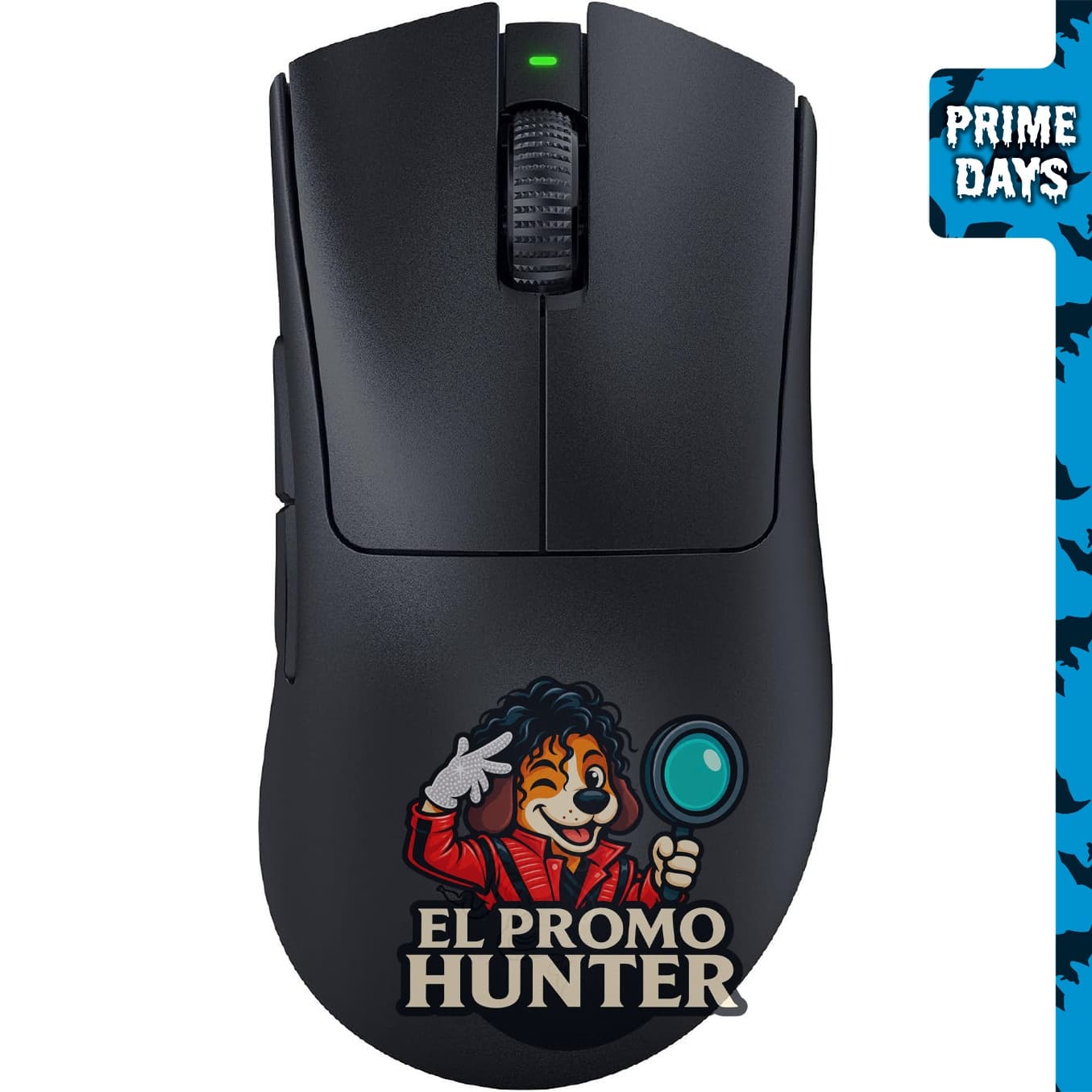 Razer DeathAdder V3 Pro, mouse inalámbrico para juegos, peso de 62.83 g.