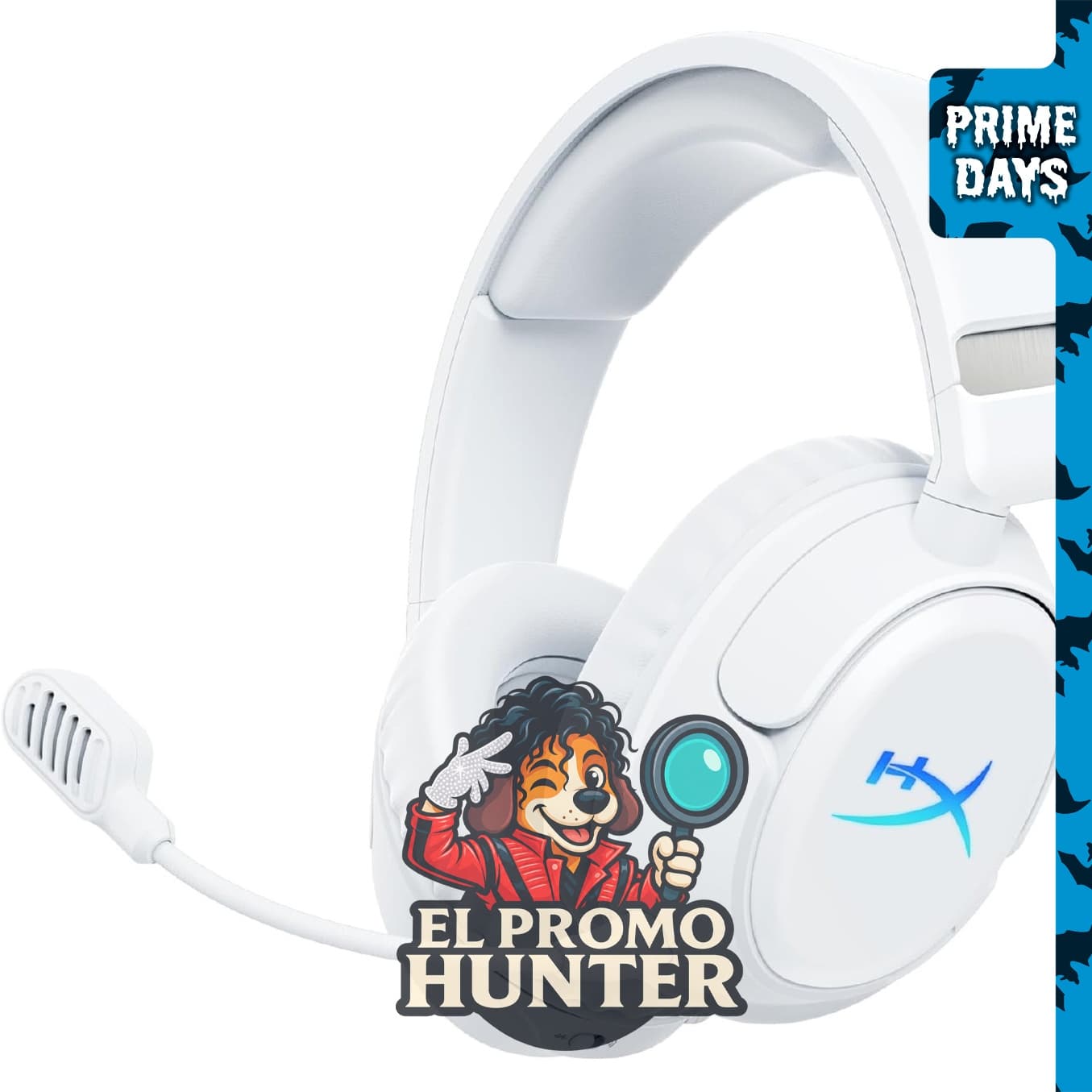 HyperX Cloud Flight 2 – Auriculares inalámbricos para gaming con batería de hasta 100 horas (2.4GHz) / 150 horas (Bluetooth).