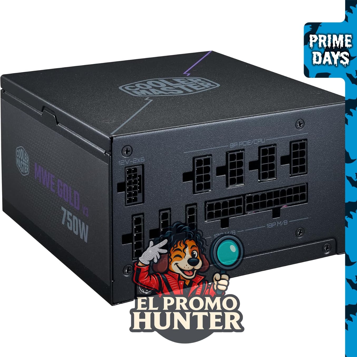 Fuente de poder Cooler Master MWE Gold 750 V3, compatible con PCIe 5.1.