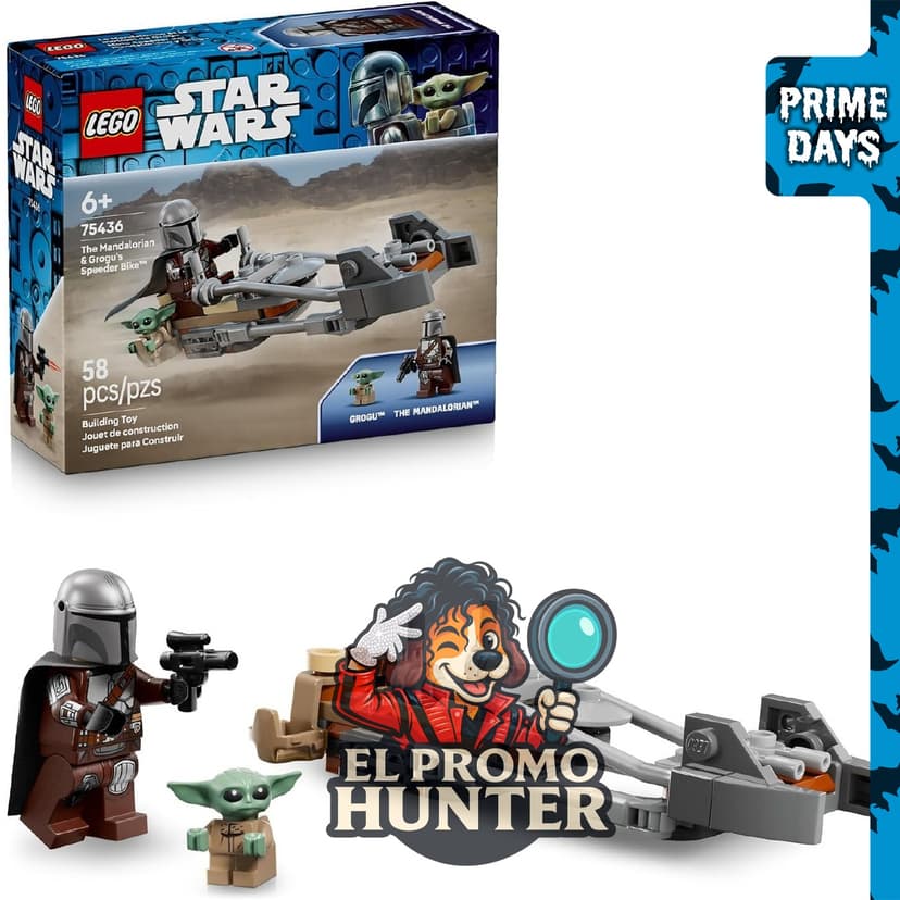 LEGO Star Wars 75436 - Bicicleta Speeder de The Mandalorian y Grogu