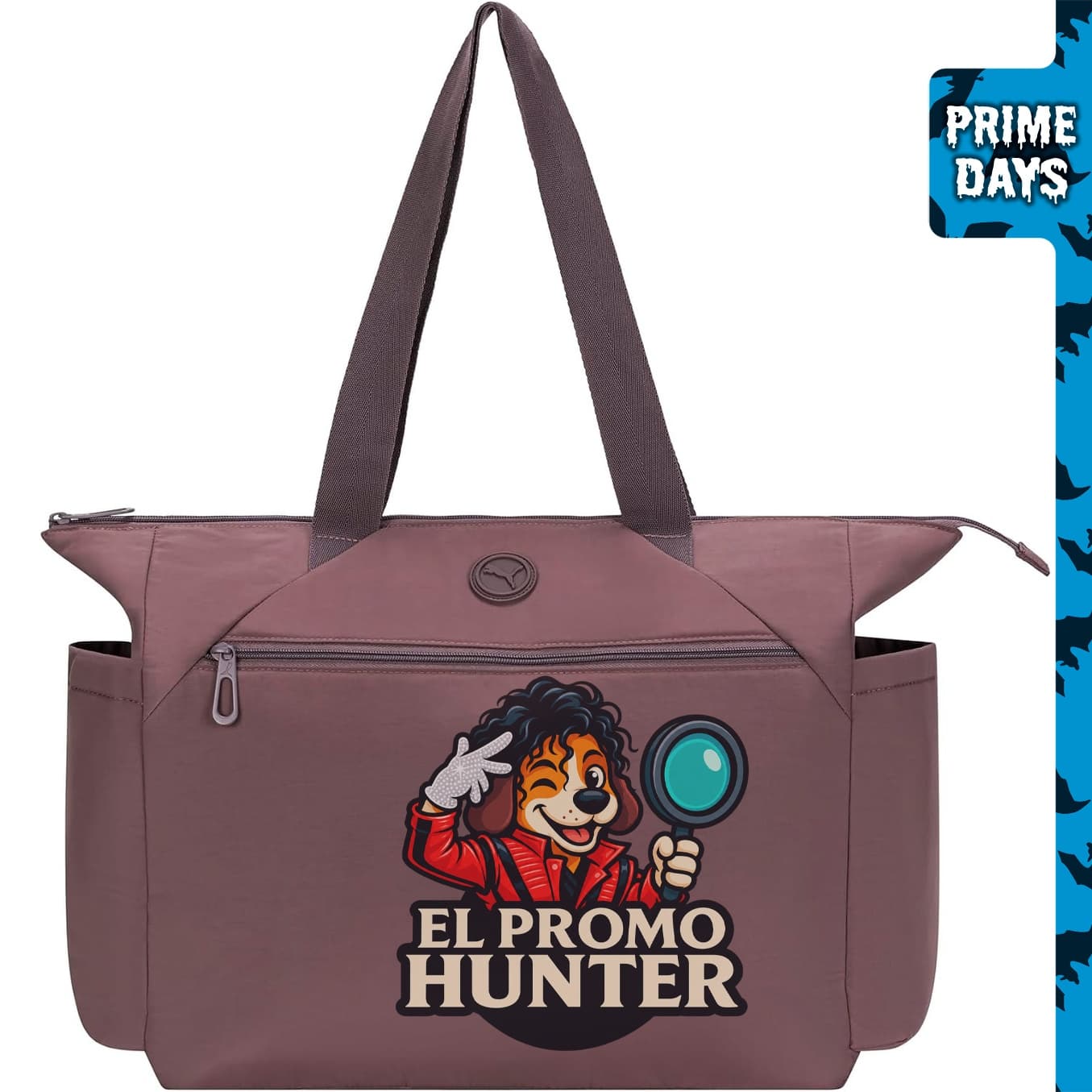 PUMA Bolsa de transporte de nailon, ideal para viajes o uso diario, incluye correa de equipaje.