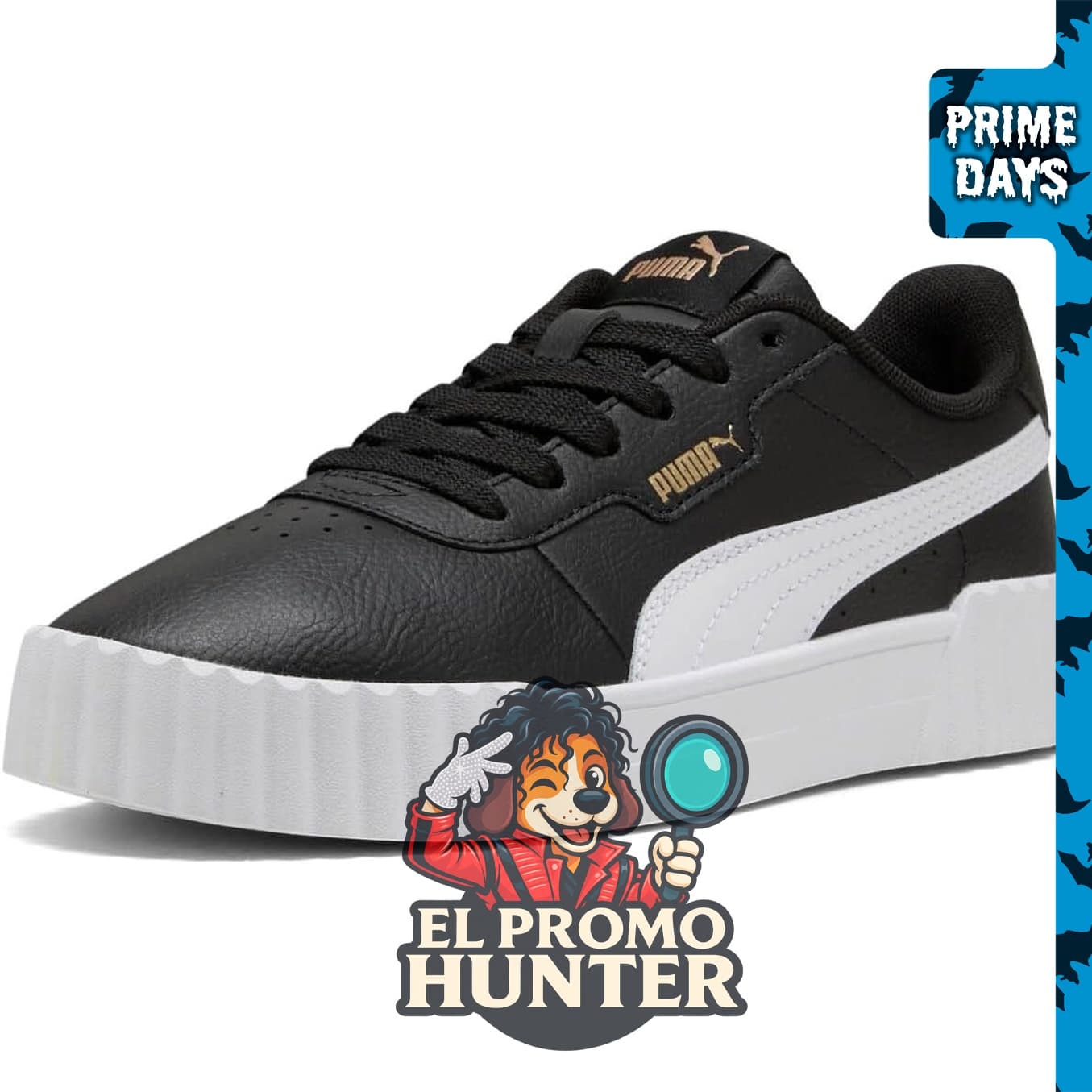 Zapatillas PUMA Carina 3.0 Aqua Metallics para mujer.