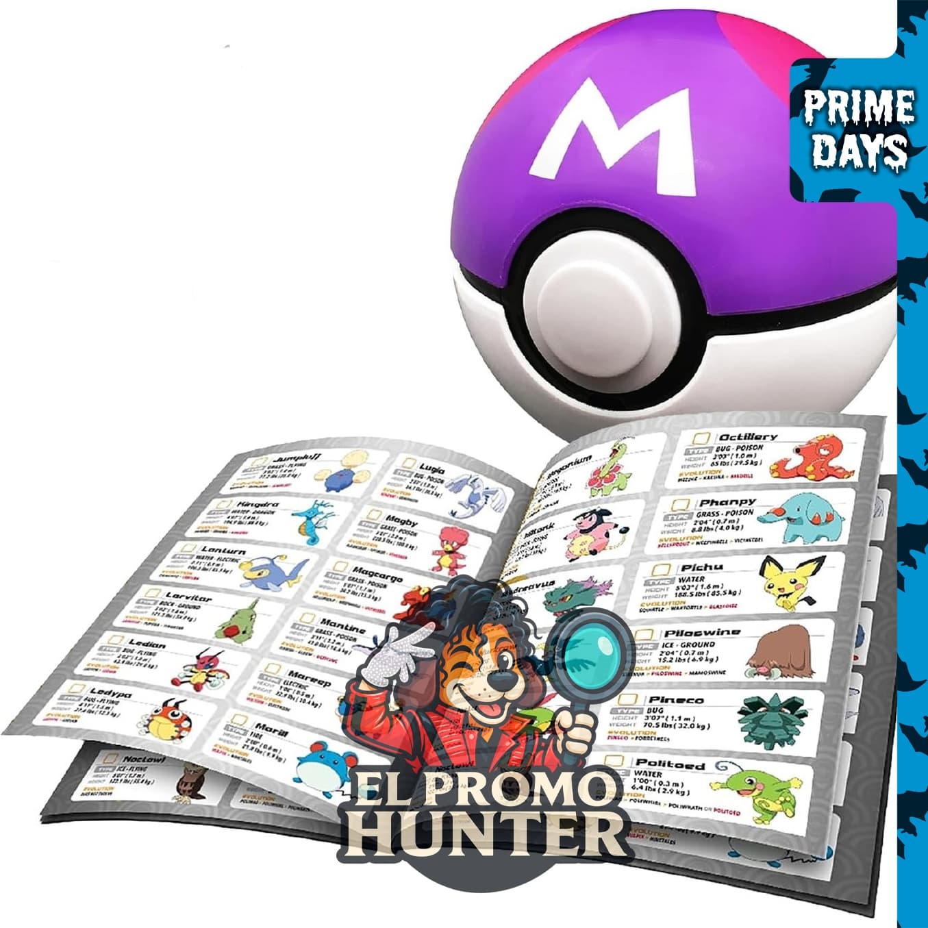 Juego electrónico de adivinanzas de Pokémon, modelo Ash Adventures.