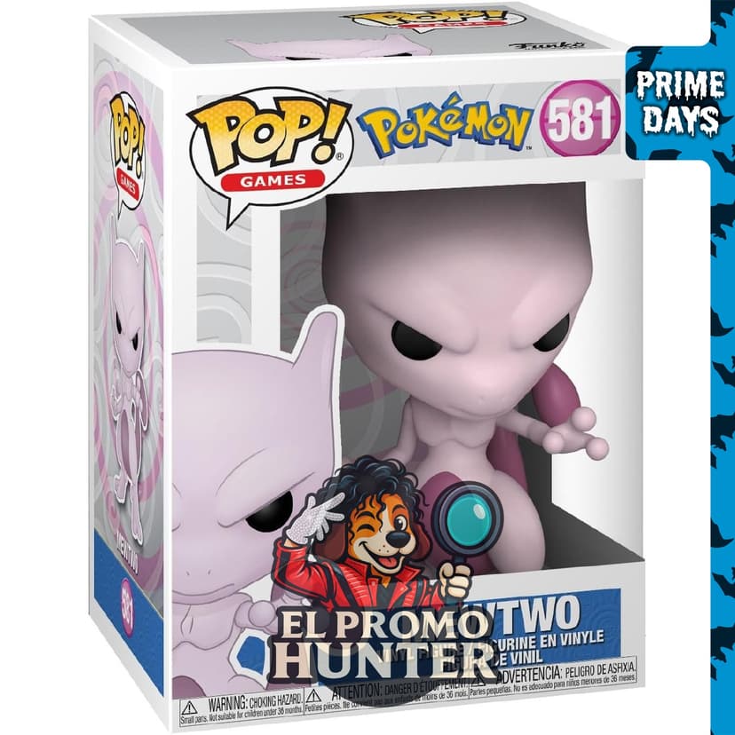 Funko POP! Games: Pokemon - Mewtwo, figura coleccionable de vinilo.