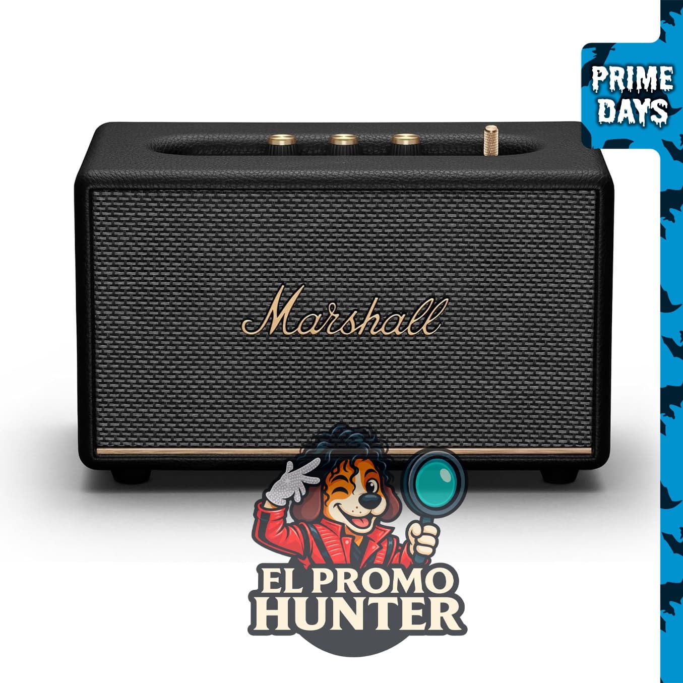 Marshall Acton III Bocina Bluetooth - Negra