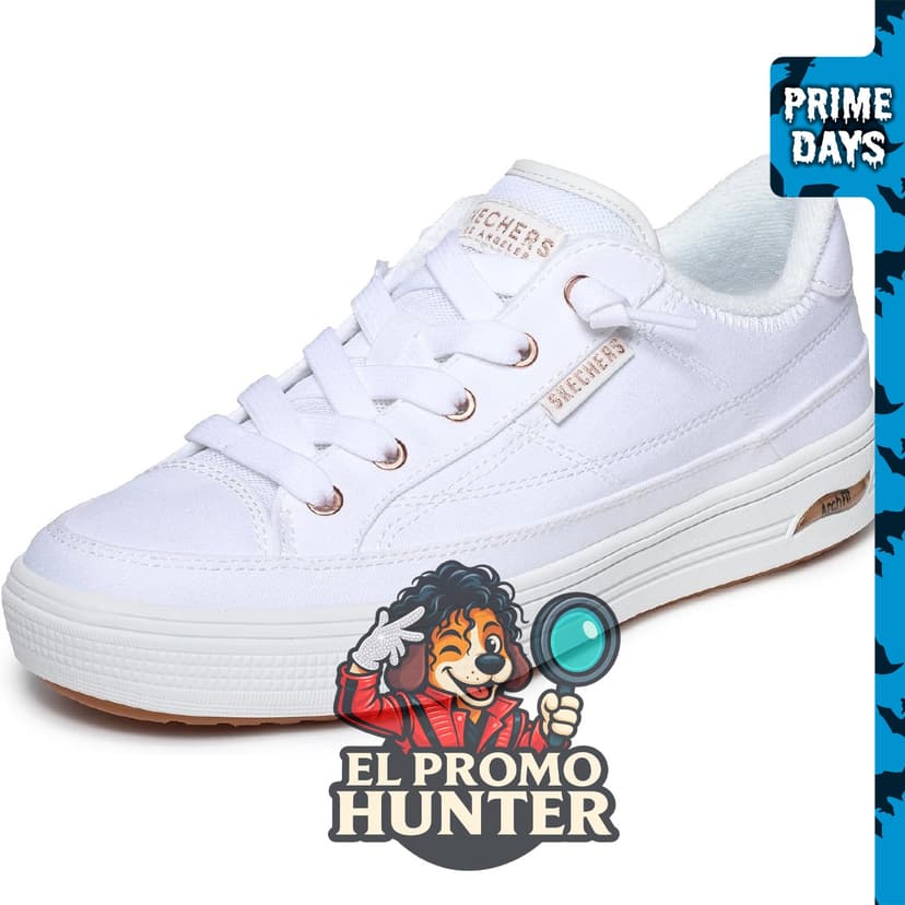 Zapatillas Skechers Women's Arcade Meet Ya There, diseñadas para mujeres.