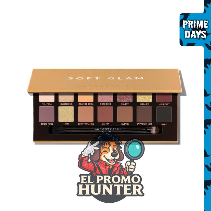 Anastasia Beverly Hills Essential Palette - Mattes & Metallics, paleta de maquillaje con tonos mate y metálicos.