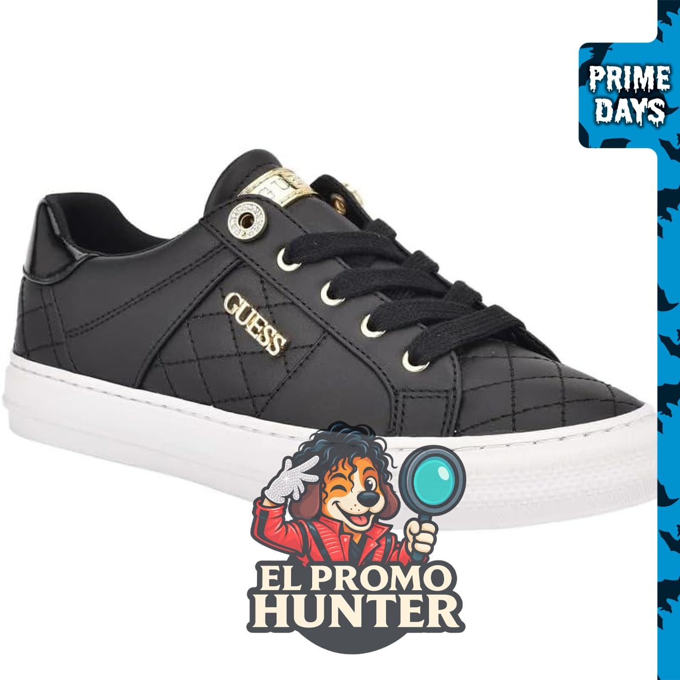 Guess Zapatillas Loven para mujer, calzado femenino.