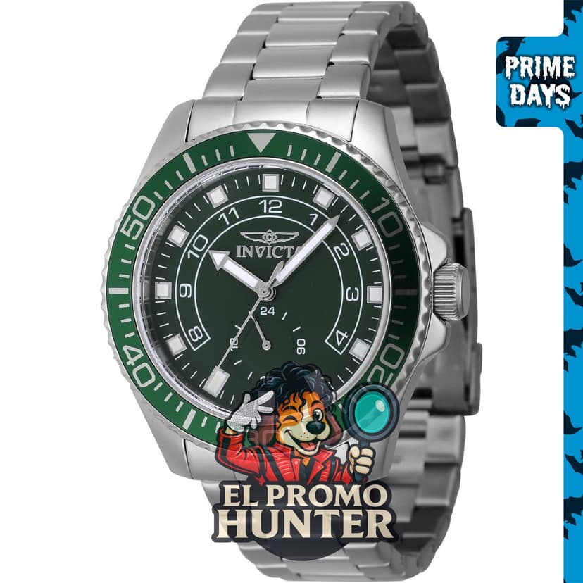 Invicta Reloj Pro Diver Hombre, 1.732 in (4.4 cm), Acero, modelo 47126.