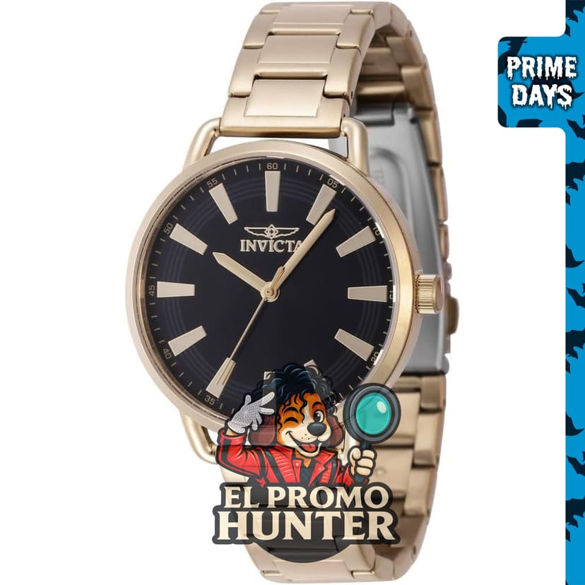 Reloj de cuarzo Invicta Lady's Wildflower de 38 mm en acero inoxidable.