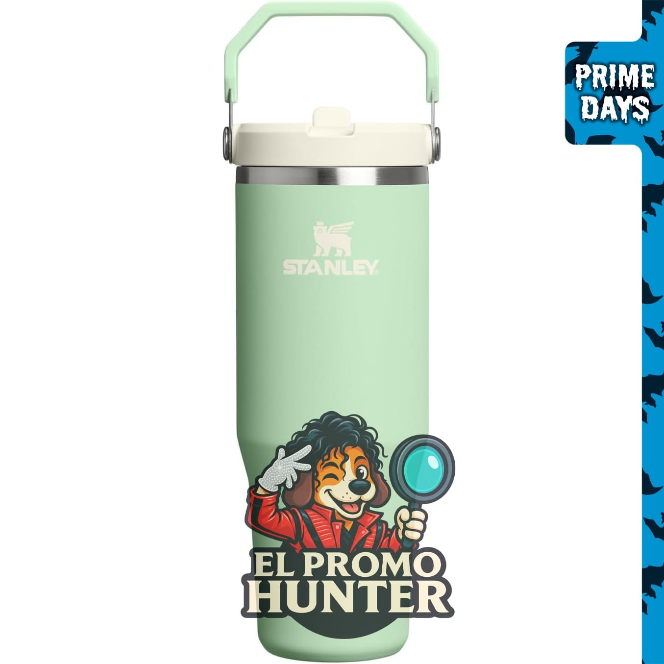 STANLEY IceFlow 2.0 Flip Straw Tumbler, 30 oz (887 ml), color Pistachio.