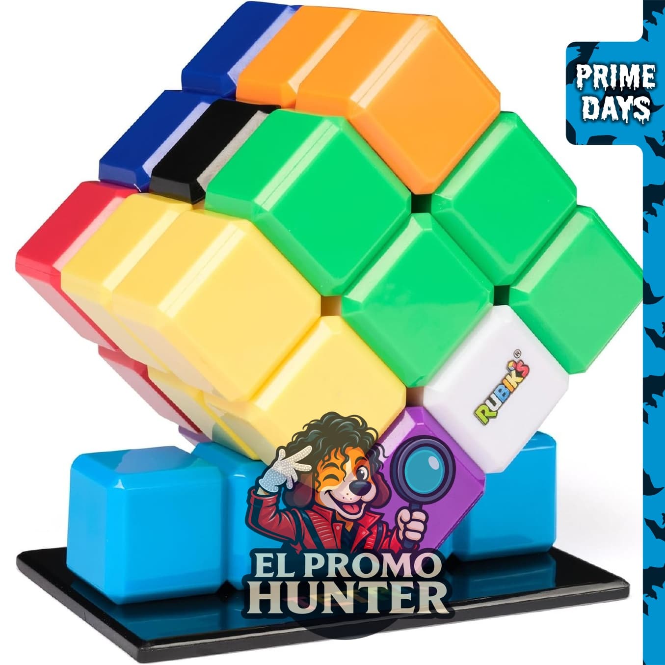 Rubik's Cube Tetris Edition 3x3, juego de rompecabezas con forma cambiante.