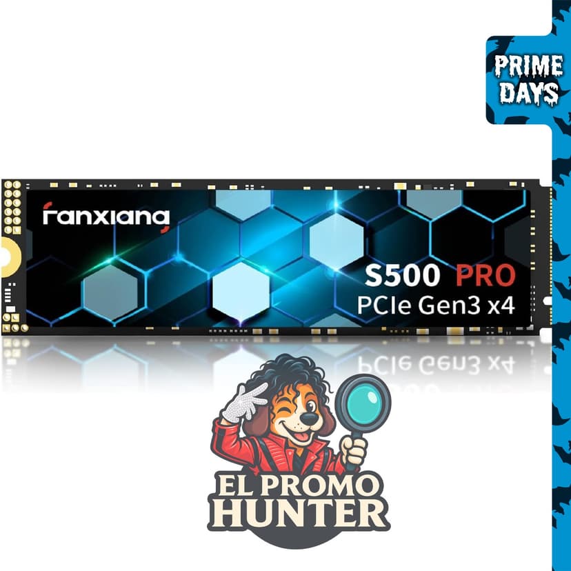 fanxiang S500 Pro 256GB NVMe SSD M.2 PCIe 3.0, unidad interna de estado sólido Gen 3x4 2280, caché SLC 3D NAND TLC.