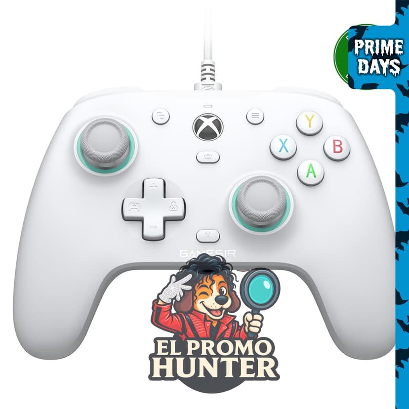 GameSir G7 SE Controlador por Cable para Xbox Series X|S, Xbox One y Windows 10/11, con Joysticks de Efecto Hall y Conector de Audio de 3.5mm.