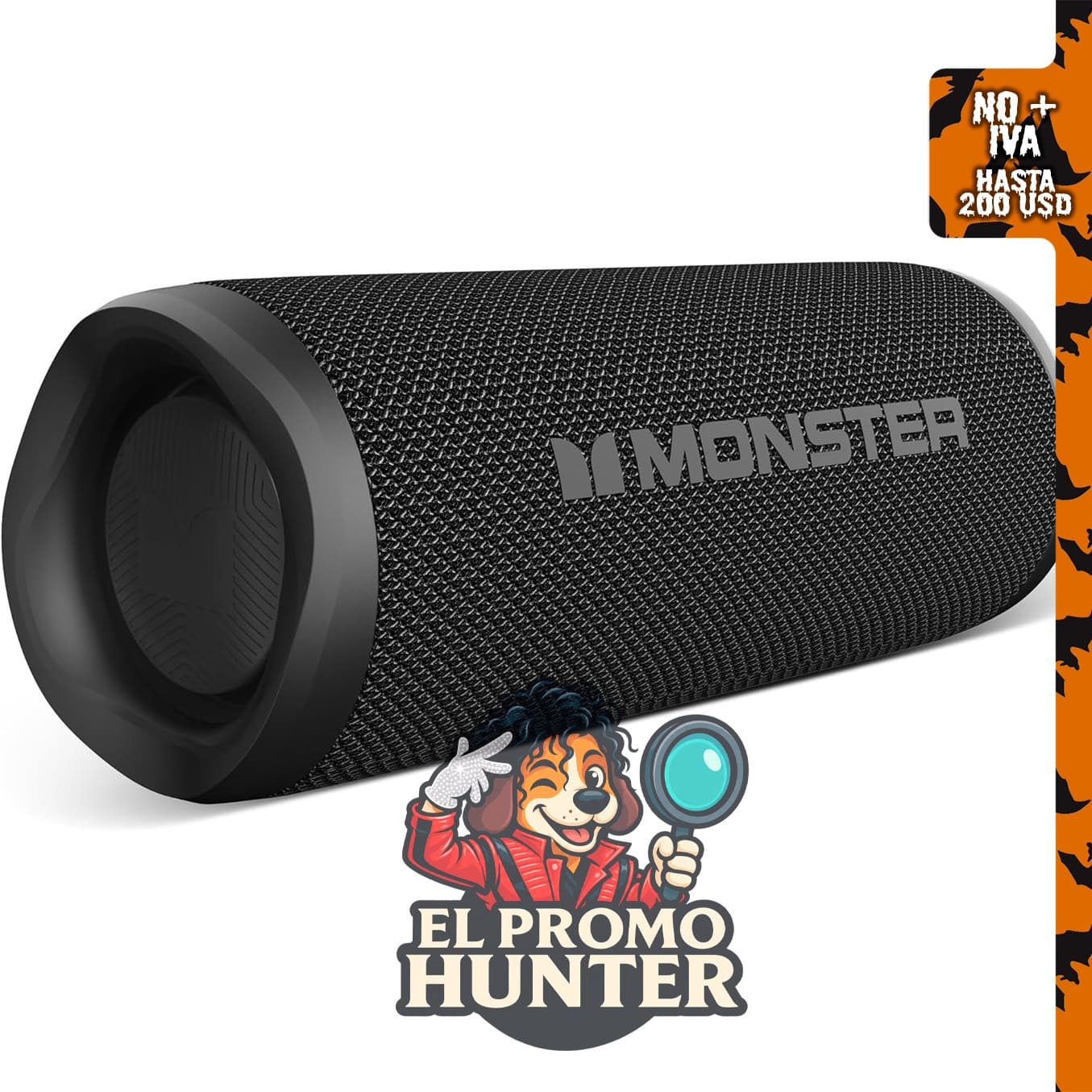 Monster Altavoz Bluetooth S620, altavoz portátil inalámbrico de 60 W, IPX8 impermeable, Bluetooth 5.4.
