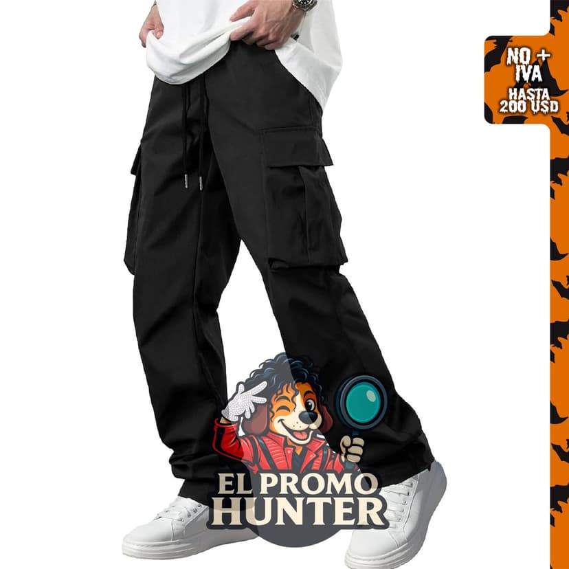 Pantalones cargo Comdecevis para hombre, joggers elásticos y pantalones de entrenamiento.