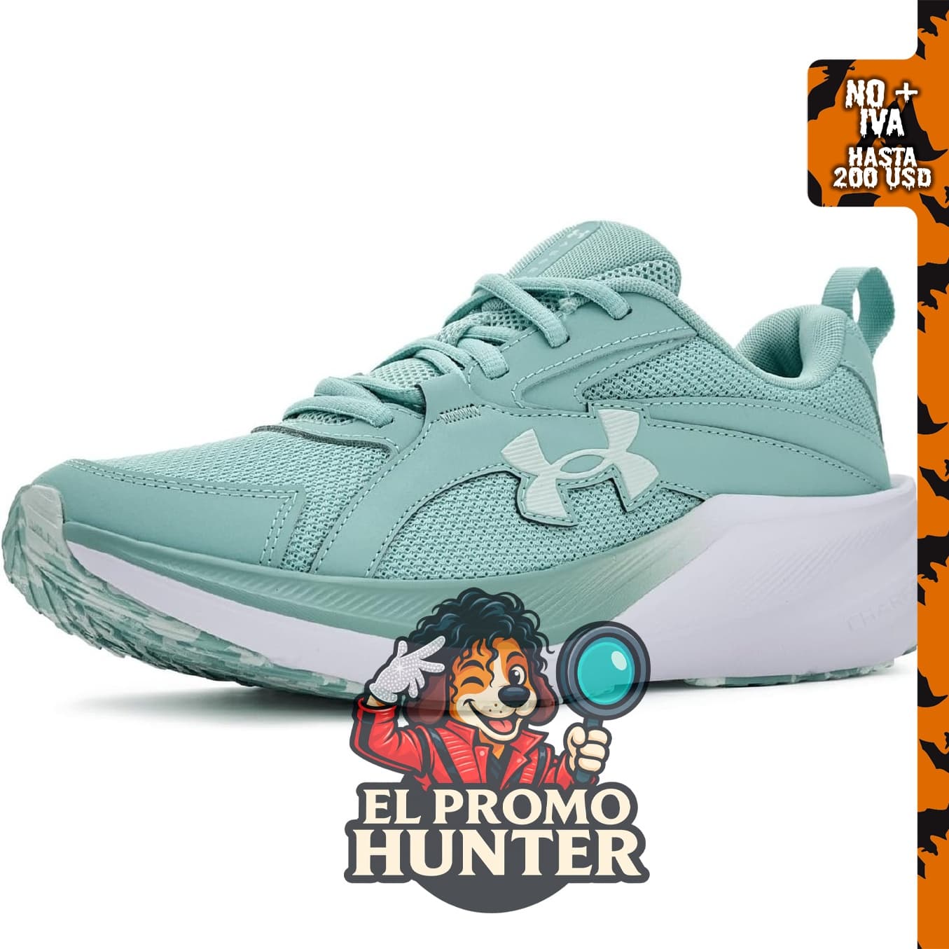 Zapatillas de correr Under Armour Charged Assert 11 para mujer.