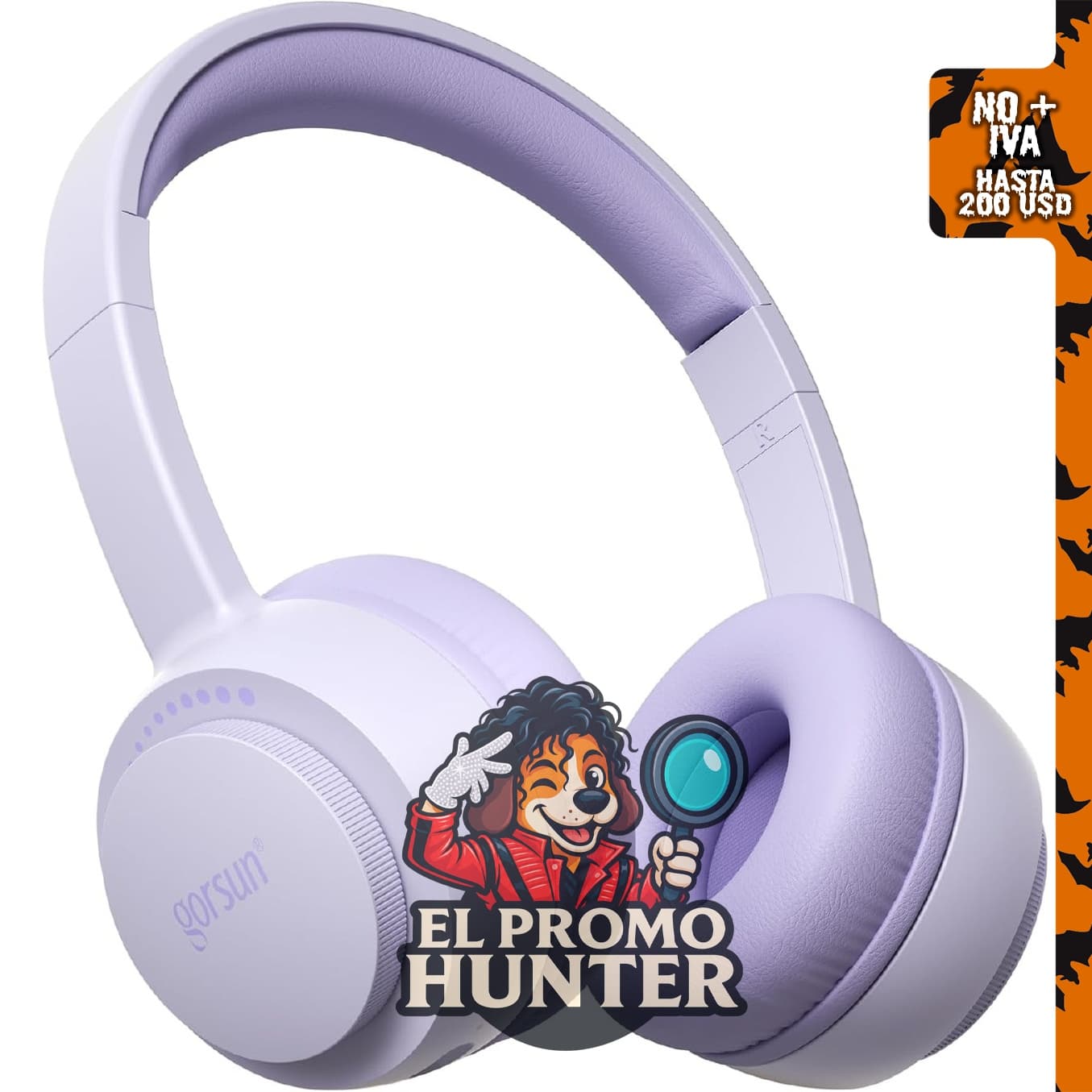 Auriculares Bluetooth para niños, volumen seguro de 85 dBA, 45 horas de reproducción, Bluetooth 5.3.