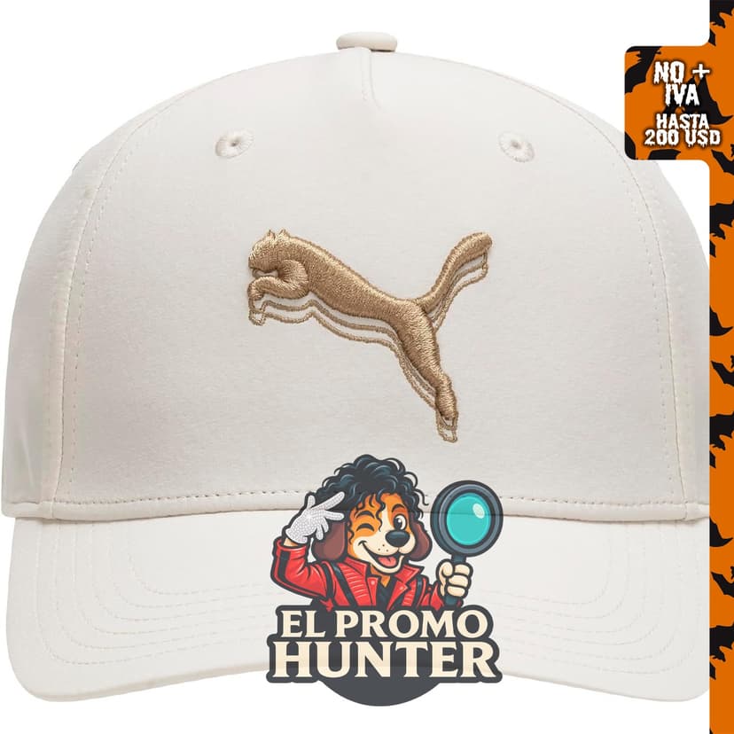 Gorra de béisbol ajustable Puma para hombre, diseñada para rendimiento.