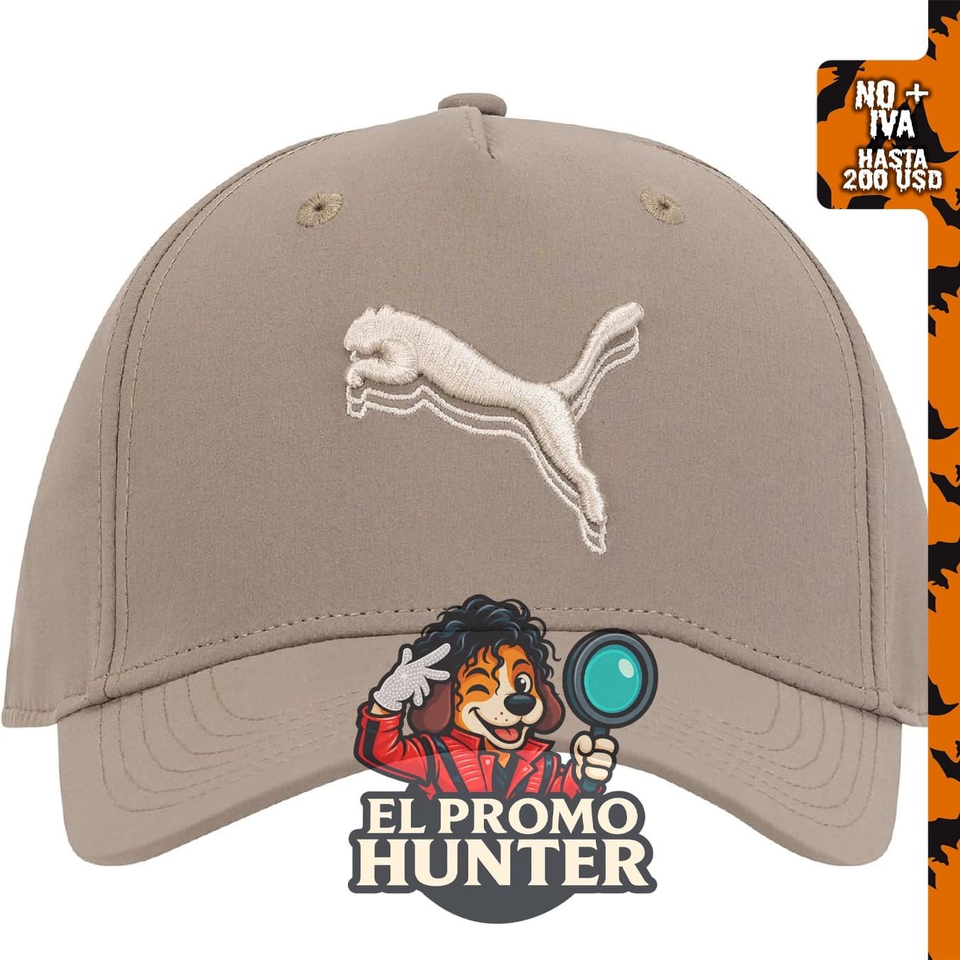 Gorra de béisbol ajustable Puma para hombre.
