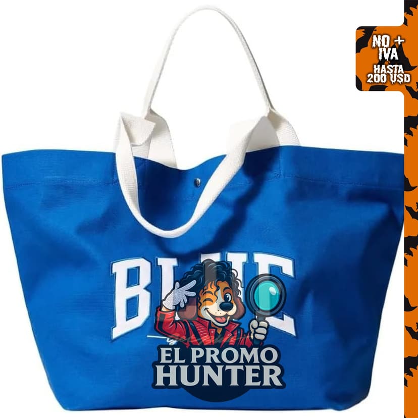 Bolso tote de lona GAP Get Blue para mujer, lavado medio, talla única.