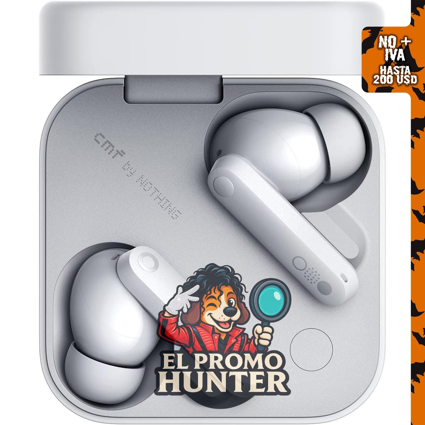 CMF Buds Pro 2 - Auriculares inalámbricos con cancelación de ruido de 50 dB, Bluetooth 5.4, 6 micrófonos.