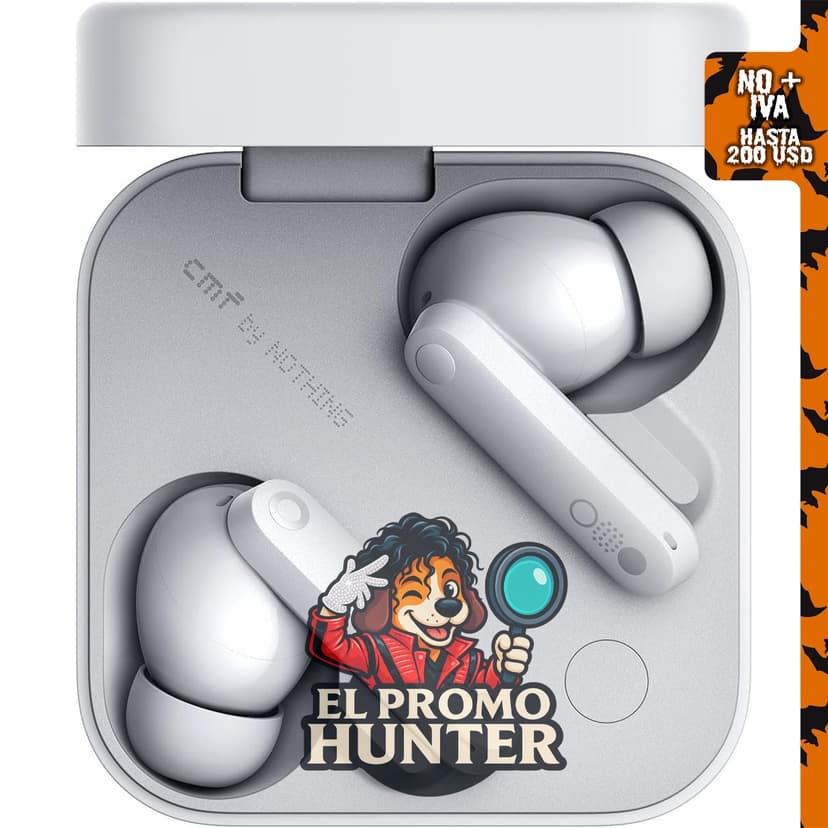 CMF Buds Pro 2 - Auriculares inalámbricos con cancelación de ruido de 50 dB, Bluetooth 5.4, 6 micrófonos.