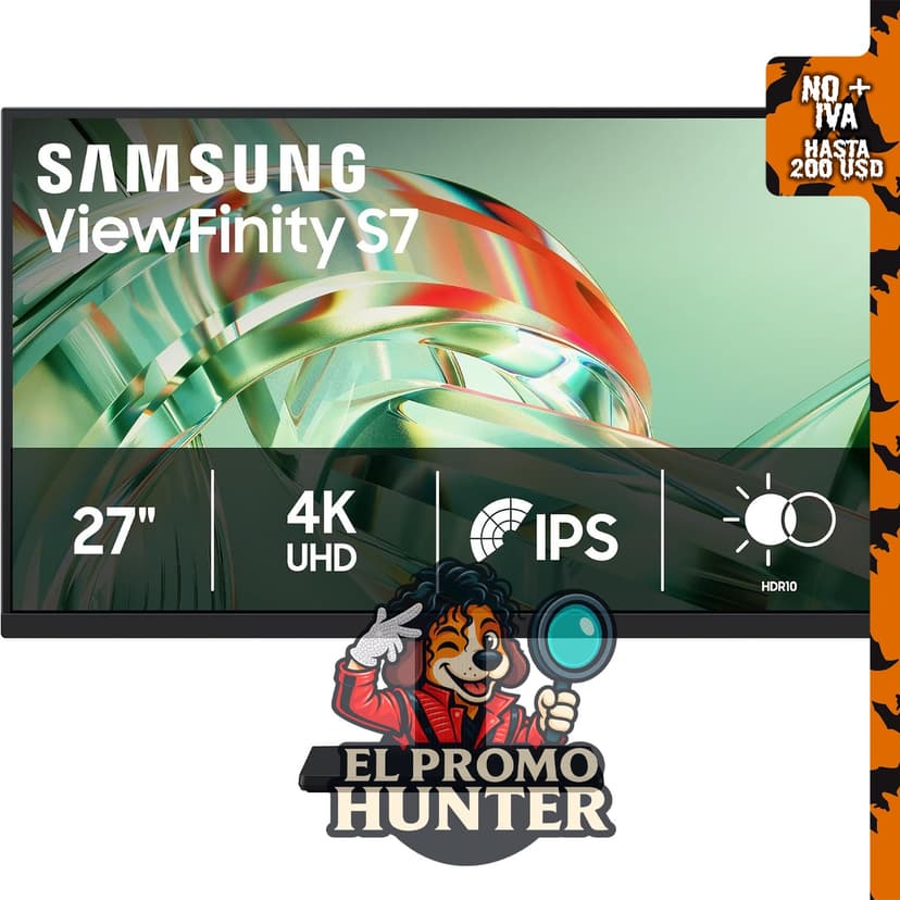 Monitor Samsung ViewFinity S7 (S71H) 4K UHD IPS HDR10.
