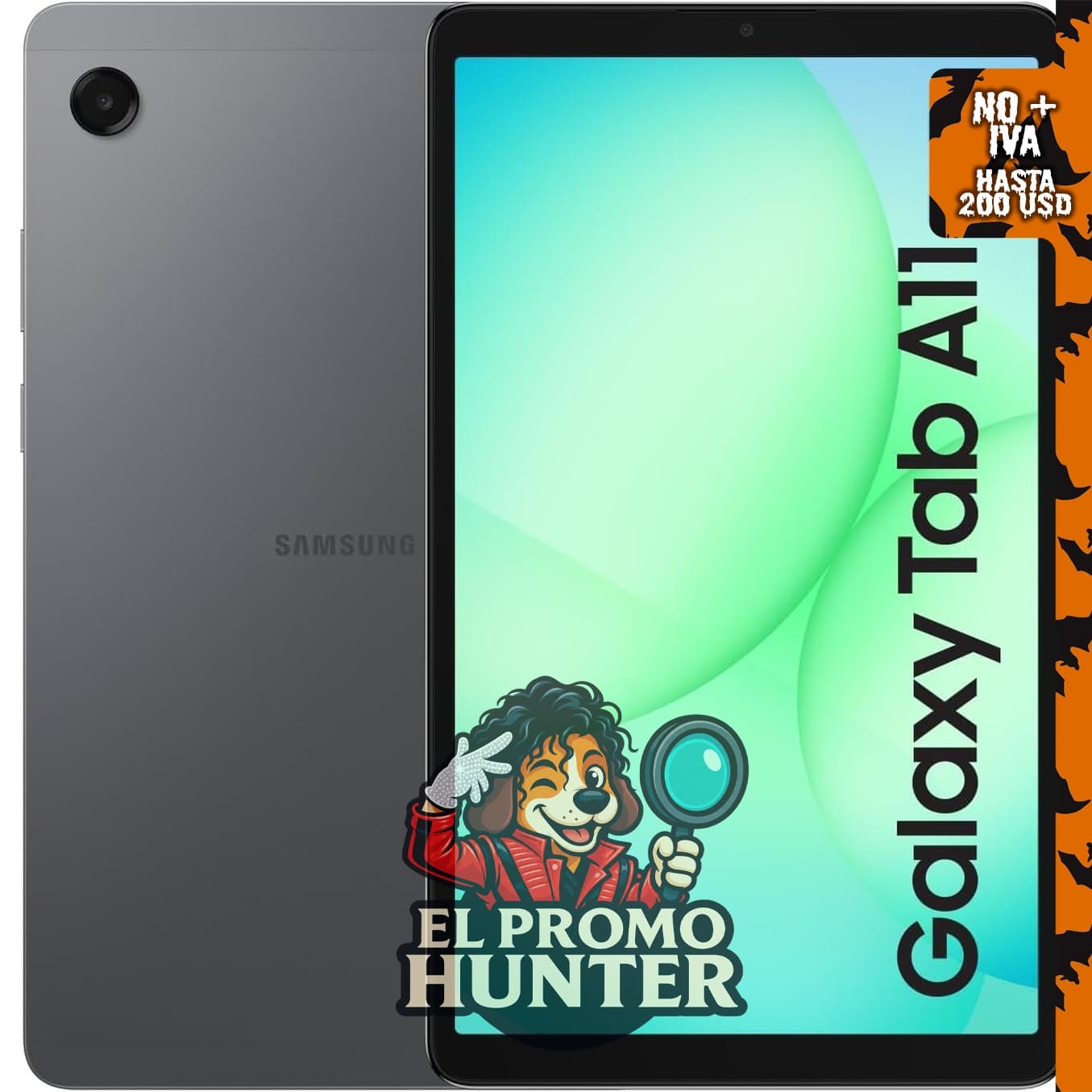 Samsung Galaxy Tab A11 2026, tablet Android de 8.7" (22 cm), 64GB, 4GB RAM, Wi-Fi, octa-core (6 nm).