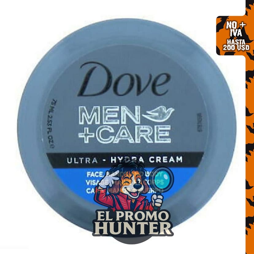 Dove Men+Care Crema Ultra-Hidratante, 75 ml.