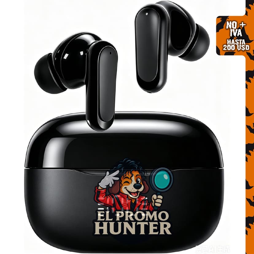 Auriculares Lsolrophon T8 Bluetooth, intrauditivos, con micrófono y pantalla LED.