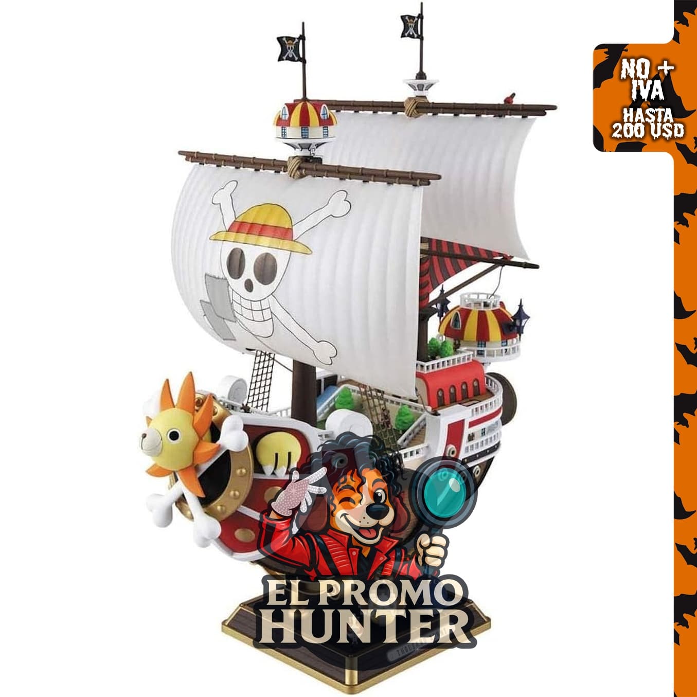 Bandai Hobby - One Piece - Thousand Sunny (Land of Wano Ver.) modelo de barco en kit de construcción.